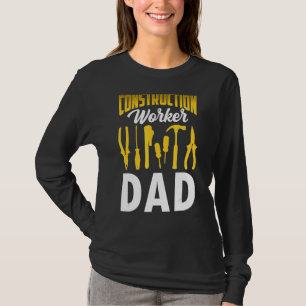 Mijn favoriete veteraan is mijn pap bouwvakker t-shirt