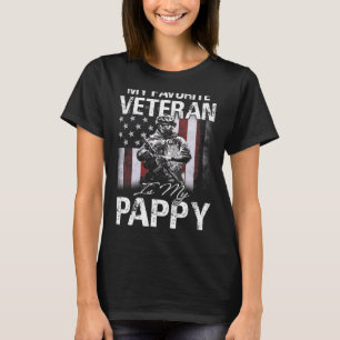 Mijn favoriete veteraan is mijn papie-Amerikaanse  T-shirt