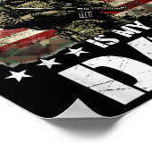 Mijn favoriete veteraan is mijn vader Veterans Day Poster (Hoek)