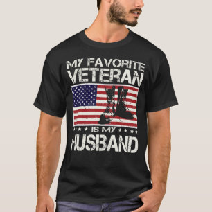 Mijn favoriete veteraan is mijn vaderdag van mijn t-shirt