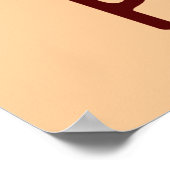 Mijn favoriete voedingsgroep is Pizza-Poster Poster (Hoek)