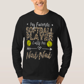 Mijn favoriete voetballer noemt me Nai Chine T-shirt