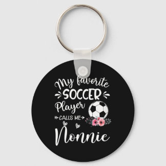 Mijn favoriete voetballer noemt me Nonnie  Sleutelhanger