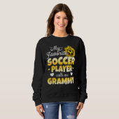 Mijn favoriete voetballer roept me Grammy Trui (Voorkant volledig)