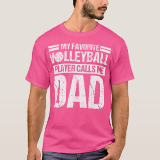 Mijn favoriete volleybal noemt me Pap Sport T-shirt