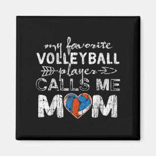 Mijn favoriete volleybalspeler noemt me mama Fun M Magneet