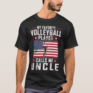 Mijn favoriete volleybalspeler noemt me oom Fathe T-shirt