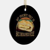 Mijn favoriete vruchtenmoes en kaasschaafjes keramisch ornament (Rechts)