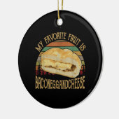 Mijn favoriete vruchtenmoes en kaasschaafjes keramisch ornament (Links)