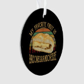 Mijn favoriete vruchtenmoes en kaasschaafjes ornament (voorkant)