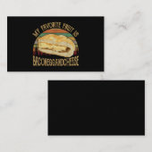 Mijn favoriete vruchtenmoes en kaasschaafjes visitekaartje (Voorkant / Achterkant)