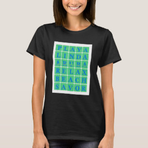 Mijn favoriete Word ARUBA T-shirt