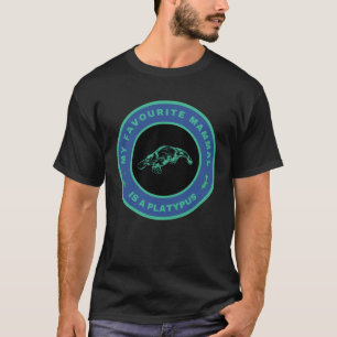 Mijn favoriete zoogdier is een Platypus T-shirt