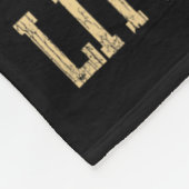 Mijn favoriete zwarte riem noemt me Little Brother Fleece Deken (Hoek)