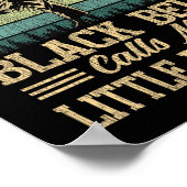 Mijn favoriete zwarte riem noemt me Little Brother Poster (Hoek)