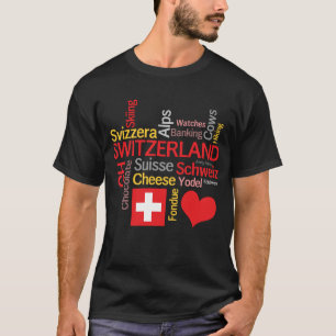 Mijn favoriete Zwitserse dingen grappig T-shirt