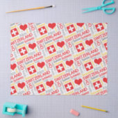 Mijn favoriete Zwitserse dingen Tissuepapier (Craft)