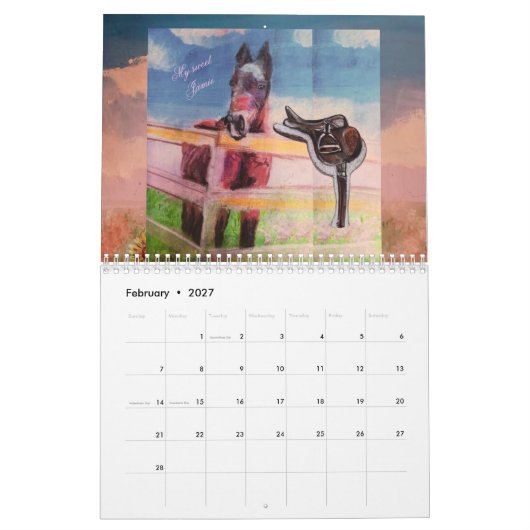Mijn favorieten kalender (Feb 2027)