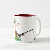 **MIJN FAVORITE FISHERMAN" TWEEKLEURIGE KOFFIEMOK (Voorkant rechts)