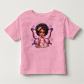 Mijn feeënprinses met glinsterende vleugels kinder shirts (Voorkant)
