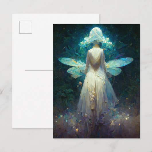 Mijn feiharde Wings Fantasy Art Briefkaart (Voorkant / Achterkant)