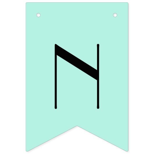 Mijn felicitaties vlaggetjes (Derde vlag)