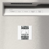 Mijn Fibonacci Jokes Funny Wiskunde Spiral Joke Magneet (Insitu (Vaatwasser))