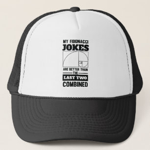 Mijn Fibonacci Jokes Funny Wiskunde Spiral Joke Trucker Pet