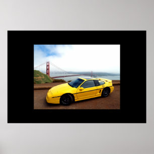 Mijn Fiero GT aan de poort Poster