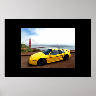 Mijn Fiero GT aan de poort Poster