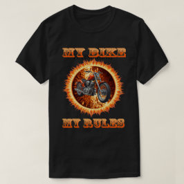 Mijn fiets, mijn regels Custom T-Shirt