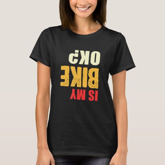 Mijn fiets Oké Pro fietser T-shirt (Voorkant)