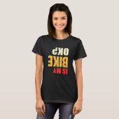 Mijn fiets Oké Pro fietser T-shirt (Voorkant volledig)