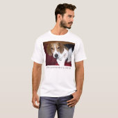 Mijn Filosofee is dat je snuken en luv moet hebben T-shirt (Voorkant volledig)