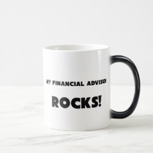 MIJN financieel adviseur ROCKS! Magische Mok