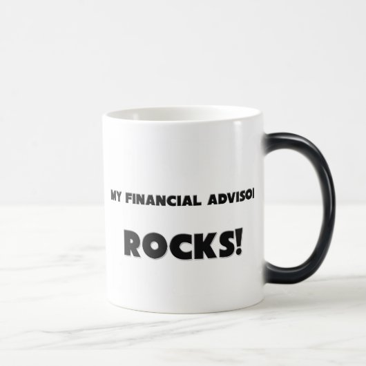 MIJN financieel adviseur ROCKS! Magische Mok (Rechts)
