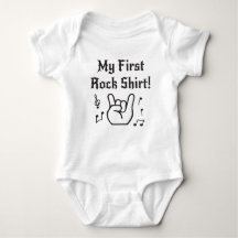 Mijn First Rock Shirt!