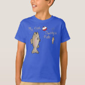 Mijn Fish Daddys vis T-shirt (Voorkant)