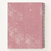 Mijn fitnessjournaal Eigen naam Blush Pink Notitieboek (Achterkant)