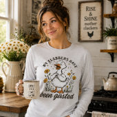 Mijn Flabbers Zijn Gasted Cute Duck T-shirt