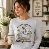 Mijn Flabbers Zijn Gasted Cute Duck T-shirt