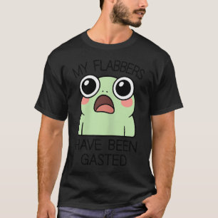 Mijn Flabbers Zijn Geshockeerd Grappige Kikker Hum T-shirt