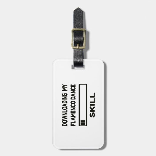 Mijn Flamenco dansvaardigheid downloaden Bagagelabel (Voorkant verticaal)