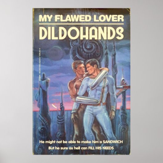 Mijn flauwgevallen Lover Dildohands Poster (Voorkant)