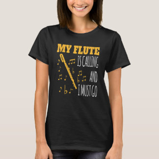 Mijn flet belt en ik moet naar de lucht gaan. t-shirt