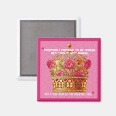 Mijn Floral Crown Magnet (Voorkant / Achterkant)