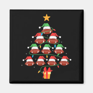 MIJN FOOTBALL CHRISTMAS TREE Pajama Xmas Fun Magneet