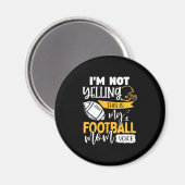 Mijn Football Mam Voice Magneet (Voorkant / Achterkant)