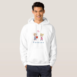 Mijn Forever Love Cute Chibi Couple Hoodie