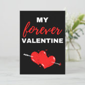 Mijn Forever Valentijn Bedankkaart (Staand voorkant)